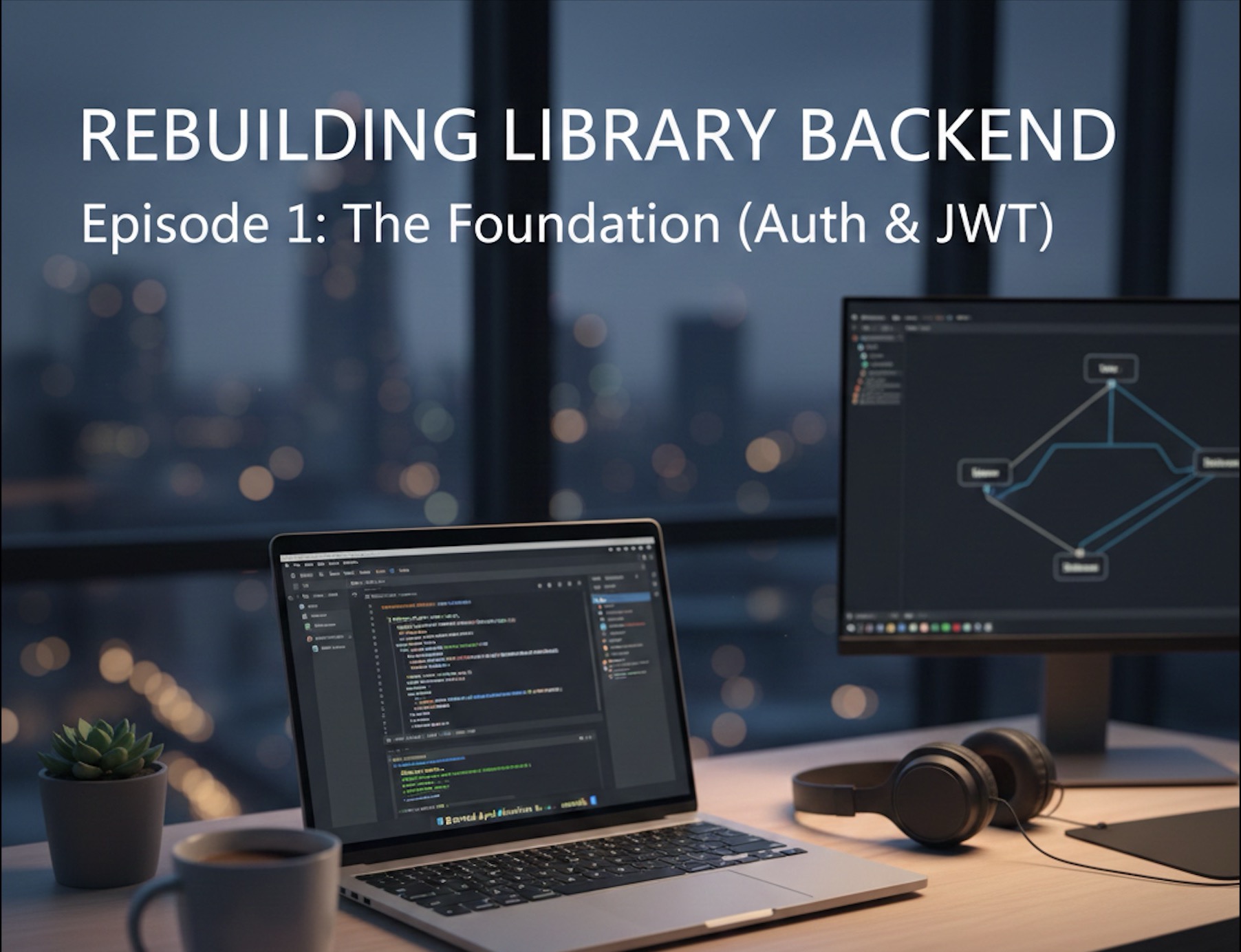 Building a E-Library Services from Scratch : Day 1